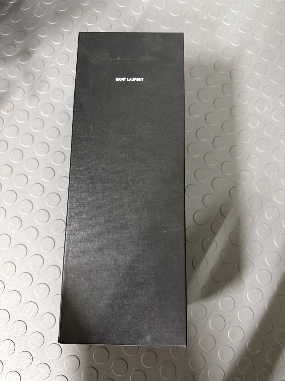 Saint Laurent Black Gift Box with White Logo